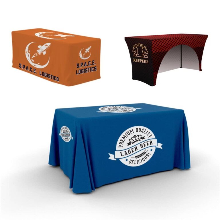 custom stretch table covers
